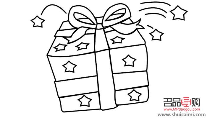 播放禮物怎么畫(播放禮物怎么畫圖片)