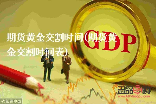 黃金期貨什么時候開始的(黃金期貨什么時候開始的交易)