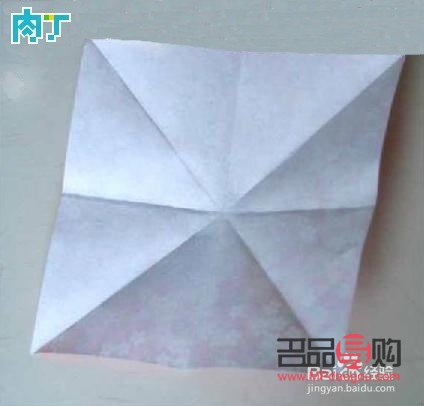 <h3>手工折紙禮物盒教程</h3>