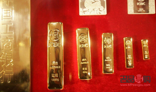 中國(guó)工商銀行黃金金條賣出價(jià)(工商銀行賣金條多少錢一克)
