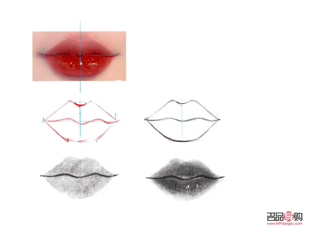 彩妝雙唇怎么畫(彩妝雙唇怎么畫圖片)