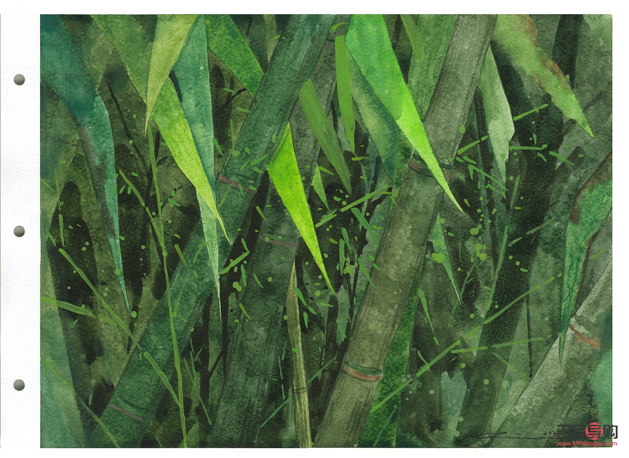 <h3>竹禮物的繪畫(huà)技巧</h3>