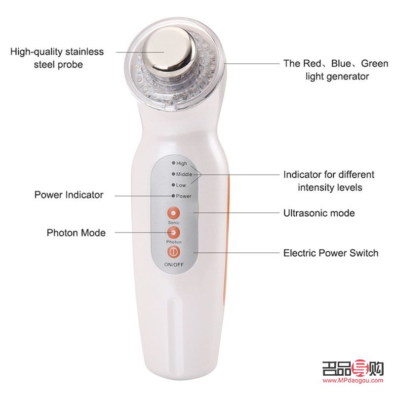 <h3>冷噴美容儀使用指南</h3>