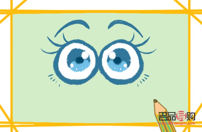 <h3>探索眼睛簡筆畫的魅力：繪制可愛卡通圖片的藝術之旅</h3>