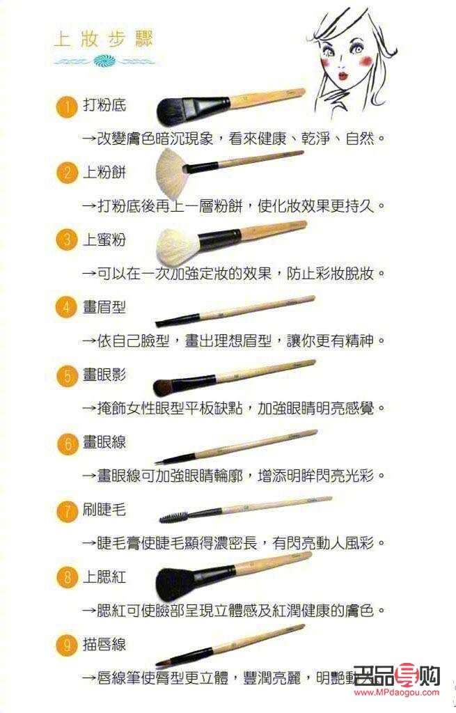 彩妝刷子清洗指南