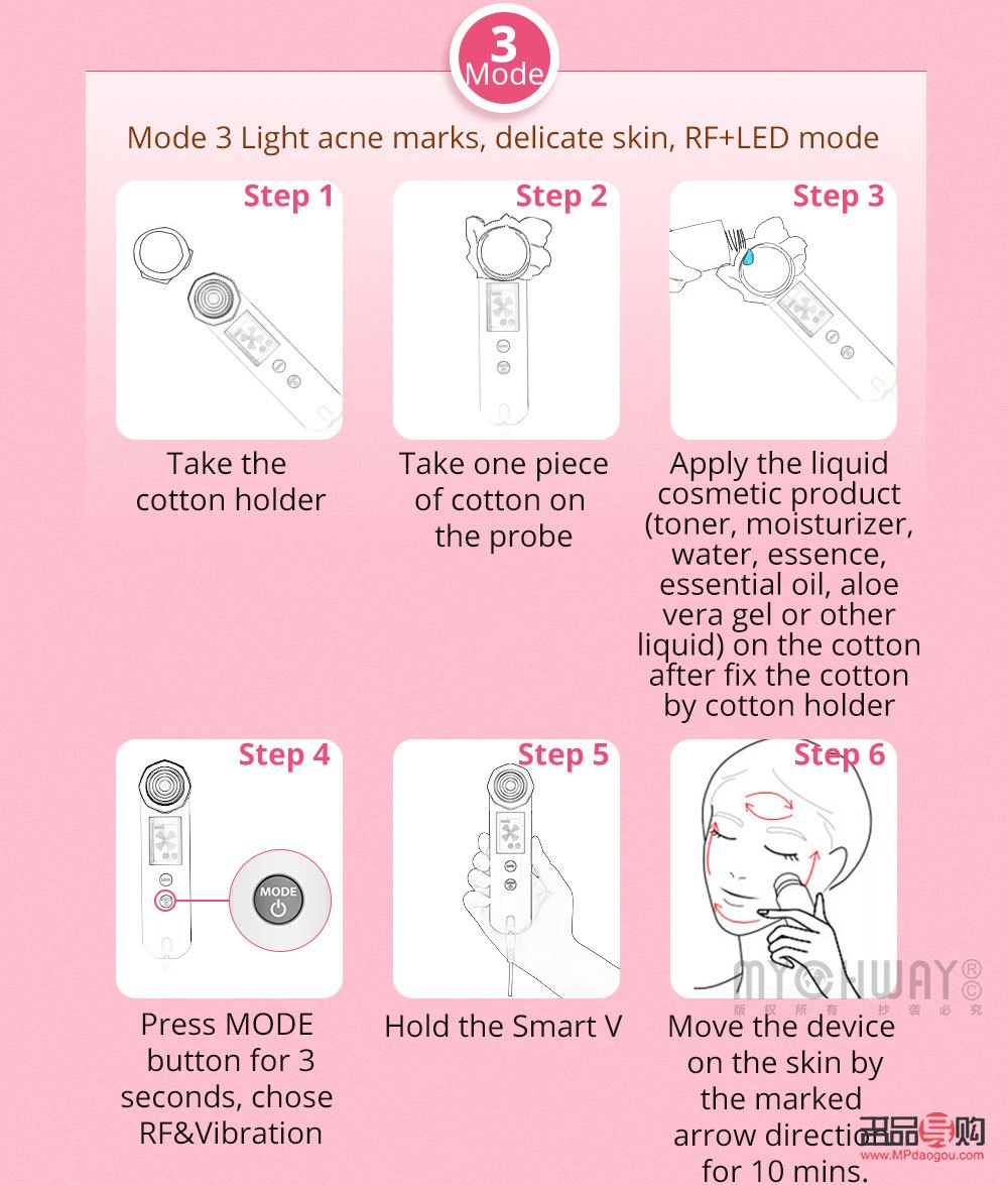 嫩膚美容儀使用指南