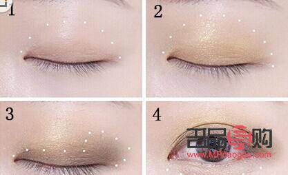 <h3>簡(jiǎn)單又好看的眼影涂抹技巧</h3>