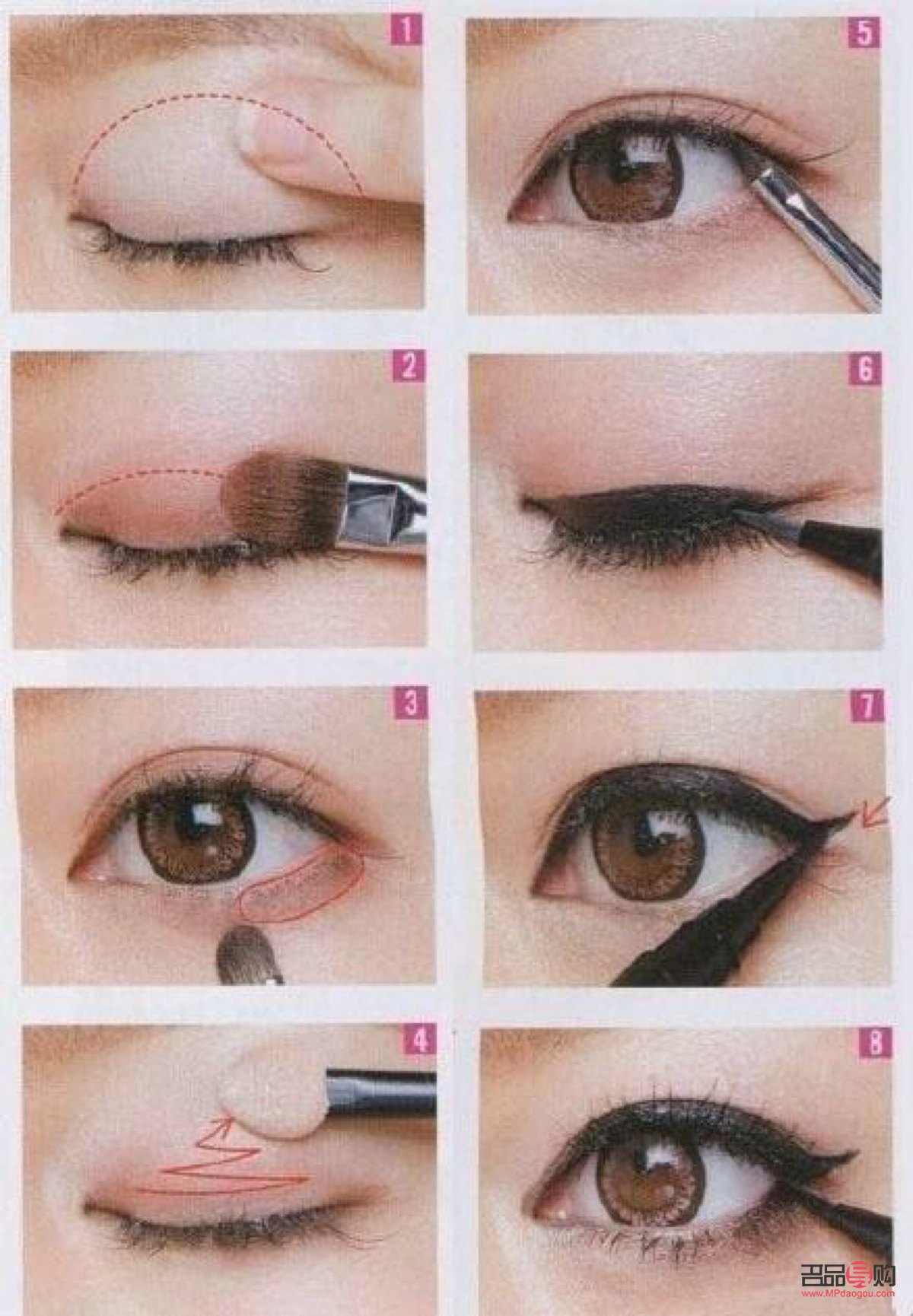 眼線步驟操作方法(眼線步驟操作方法有哪些)