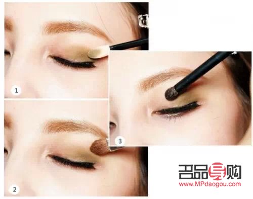 眼影化妝步驟(眼影化妝步驟圖解)