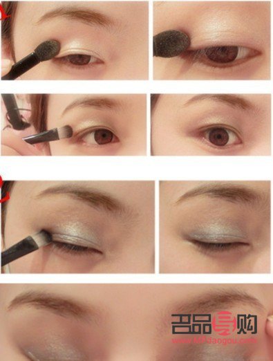 眼影化妝步驟(眼影化妝步驟圖解)