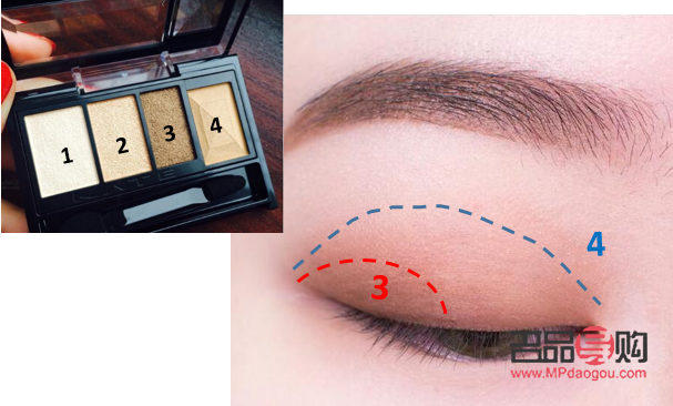 畫眼影技巧(畫眼影技巧 初學(xué)化妝視頻)