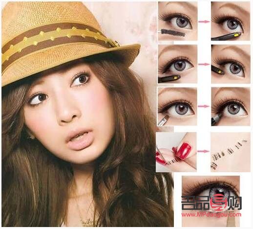 <h3>畫大眼睛的化妝法</h3>