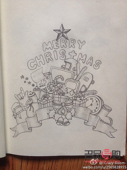 特殊的禮物怎么畫好看