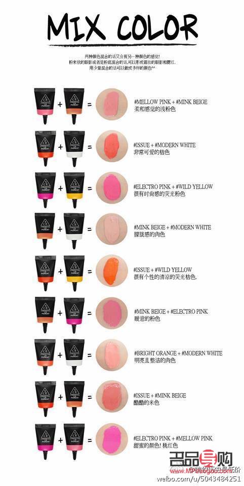 <h3>彩妝記憶法則</h3>