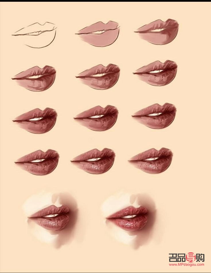 <h3>彩妝嘴唇怎么畫</h3>