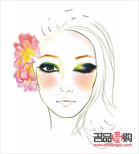 年終彩妝怎么畫(年終彩妝怎么畫圖片)