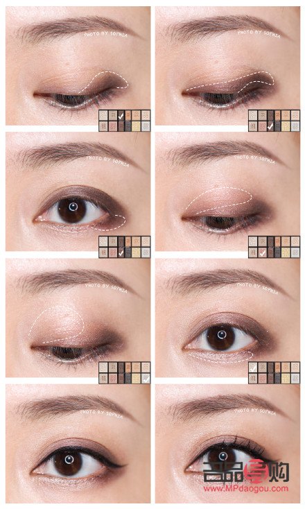 彩妝眼影調(diào)色技巧大揭秘