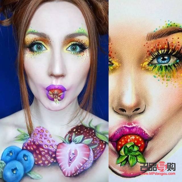 彩妝彩繪怎么化(彩妝彩繪怎么化好看)