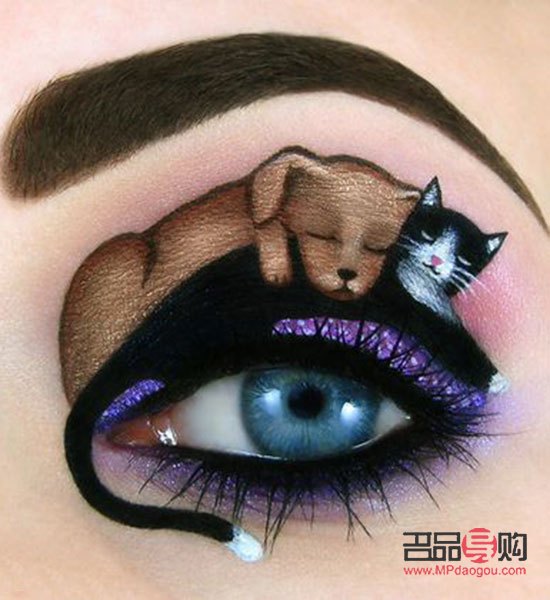 簡單又漂亮的眼妝教程