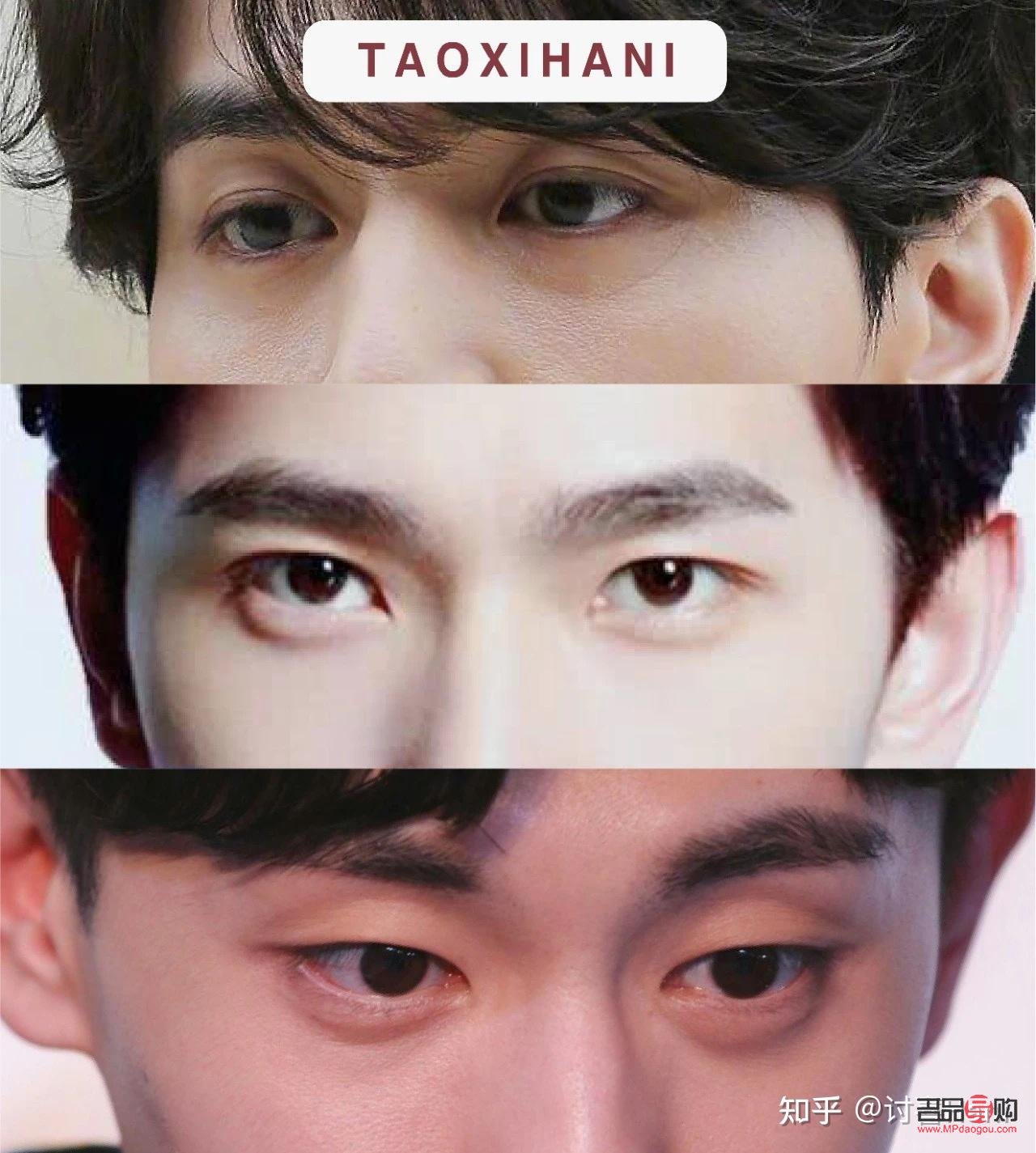 雙眼皮眼型圖片男(雙眼皮眼型圖片男人)