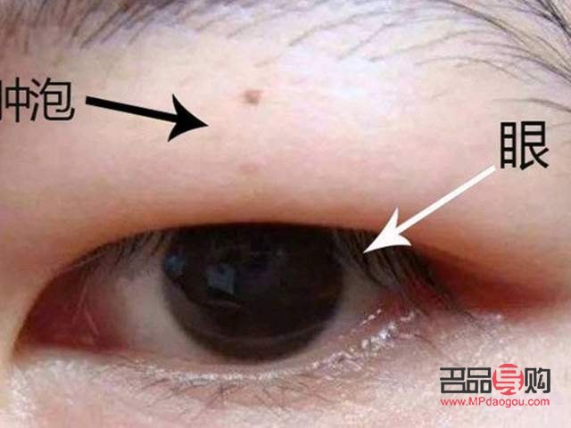 雙眼皮腫眼泡怎么畫眼妝(雙眼皮腫眼泡怎么畫眼妝圖片)