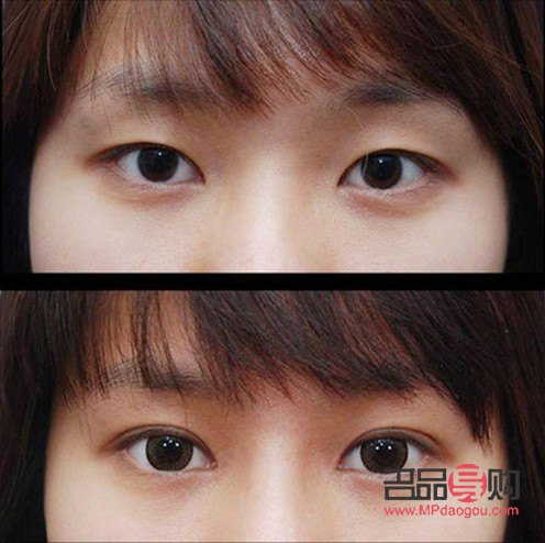 單眼皮與內(nèi)雙眼皮對照圖(單眼皮與內(nèi)雙眼皮對照圖片)