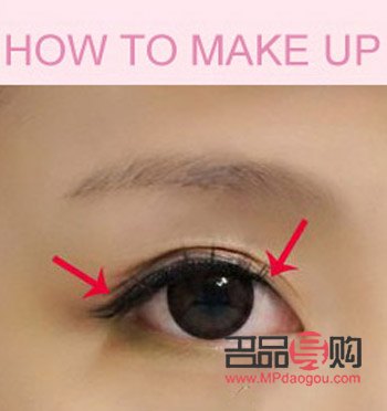 眼妝的步驟是(眼妝的技巧)
