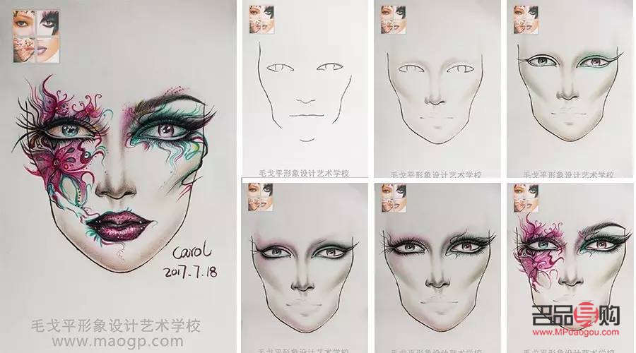 <h3>彩妝圖案怎么畫——詳細(xì)步驟與技巧分享</h3>