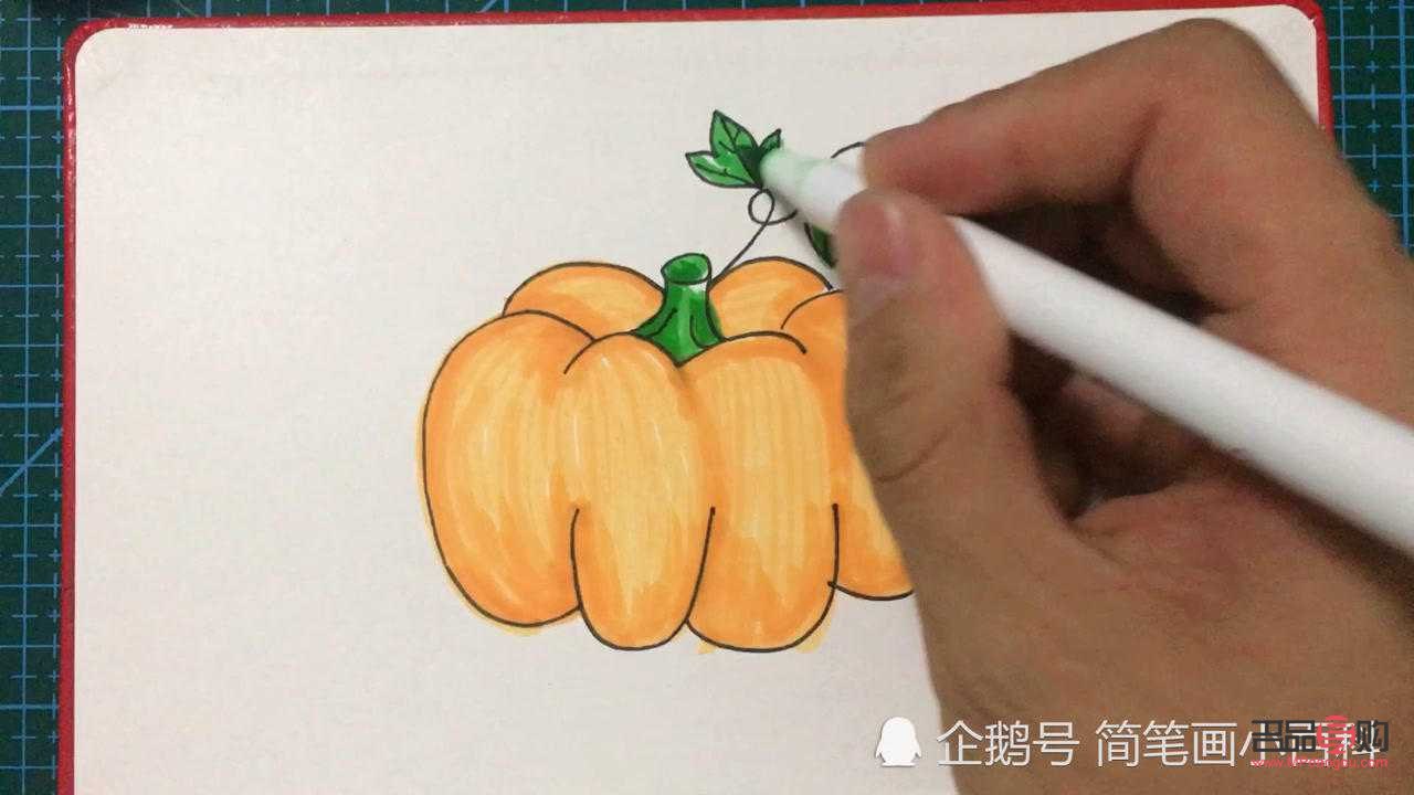 彩妝南瓜怎么畫(彩妝南瓜怎么畫好看)