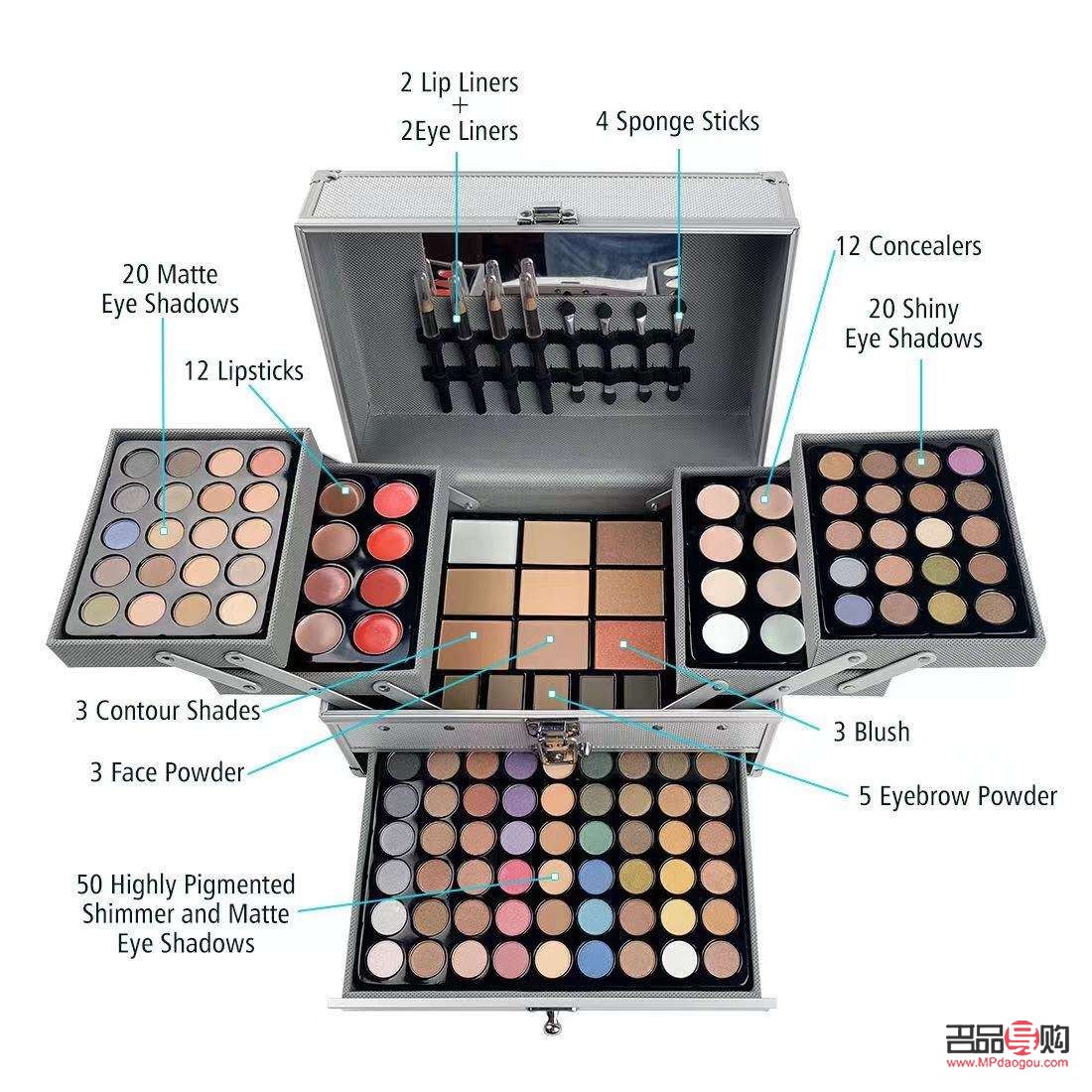 <h3>彩妝盒應該怎么用</h3>