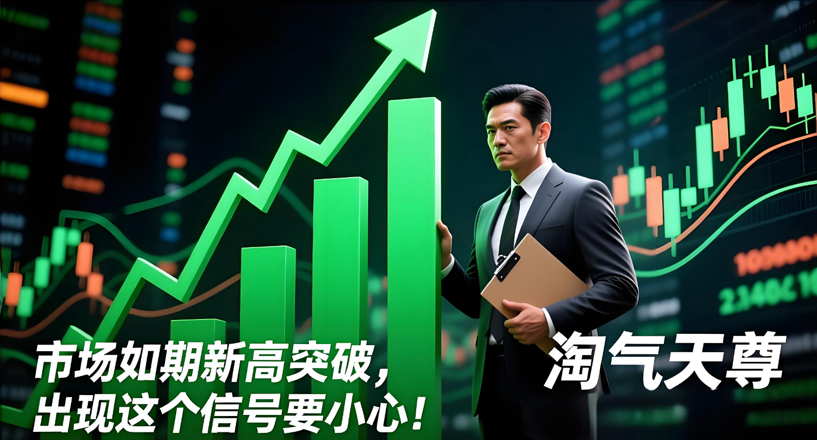 淘氣天尊：市場(chǎng)如期新高突破，出現(xiàn)這個(gè)信號(hào)要小心！