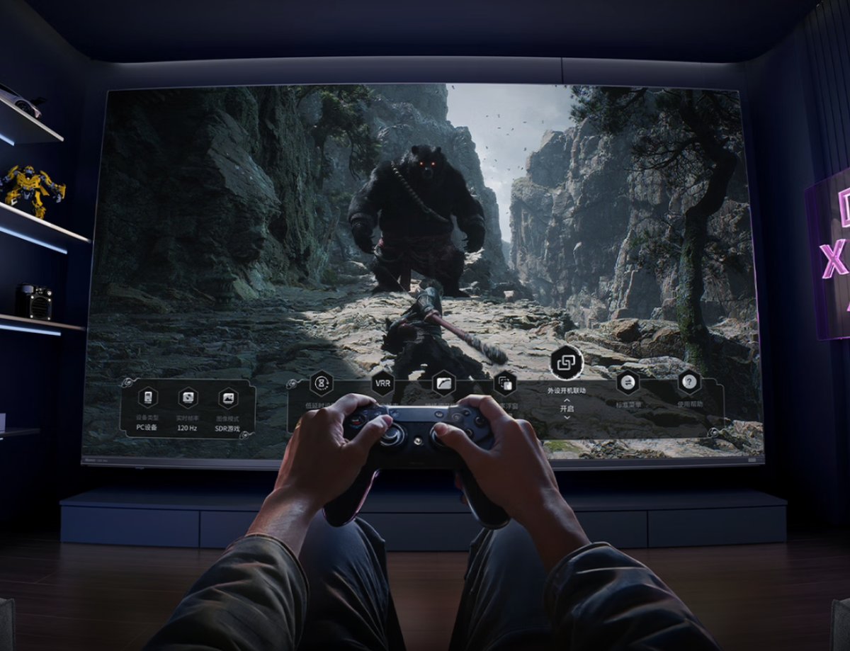 什么電視適合玩PS5？海信100寸E7Q/E8Q滿級(jí)游戲電視