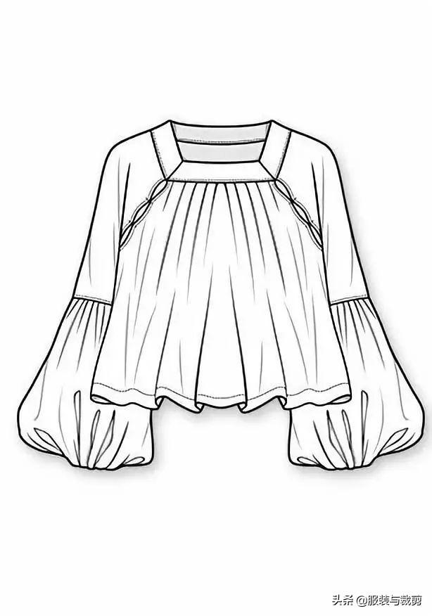 9款連衣裙服裝設(shè)計手繪圖