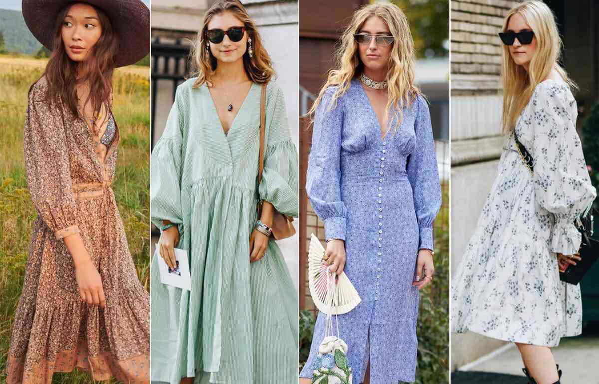 秋裝連衣裙子長(zhǎng)袖新款圖片