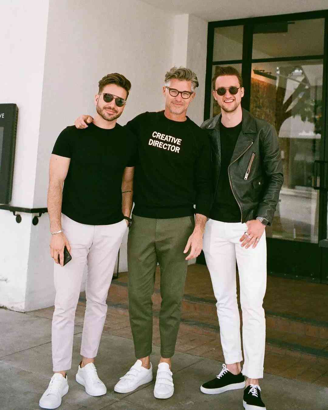 男士休閑褲穿搭圖片