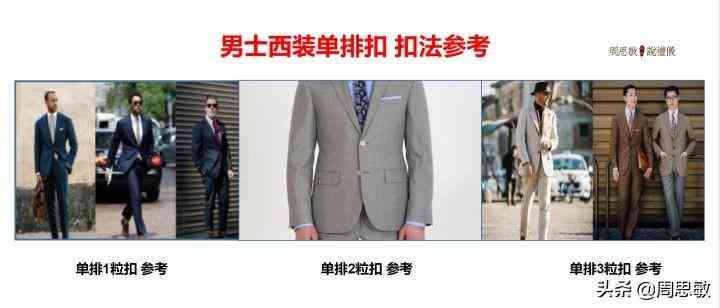 西服扣子扣上面還是下面