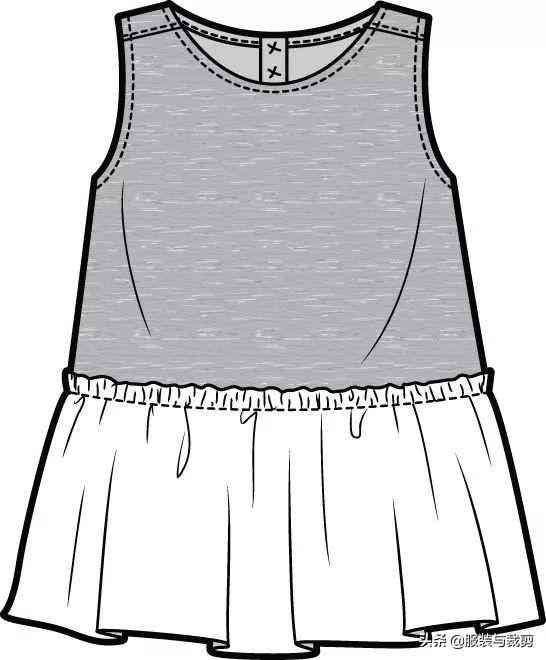 9款連衣裙服裝設(shè)計手繪圖