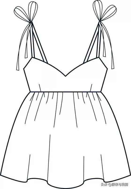 9款連衣裙服裝設(shè)計手繪圖