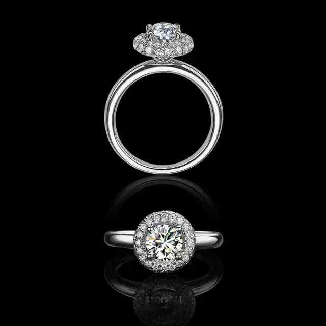 經(jīng)典款鉆石女戒款式