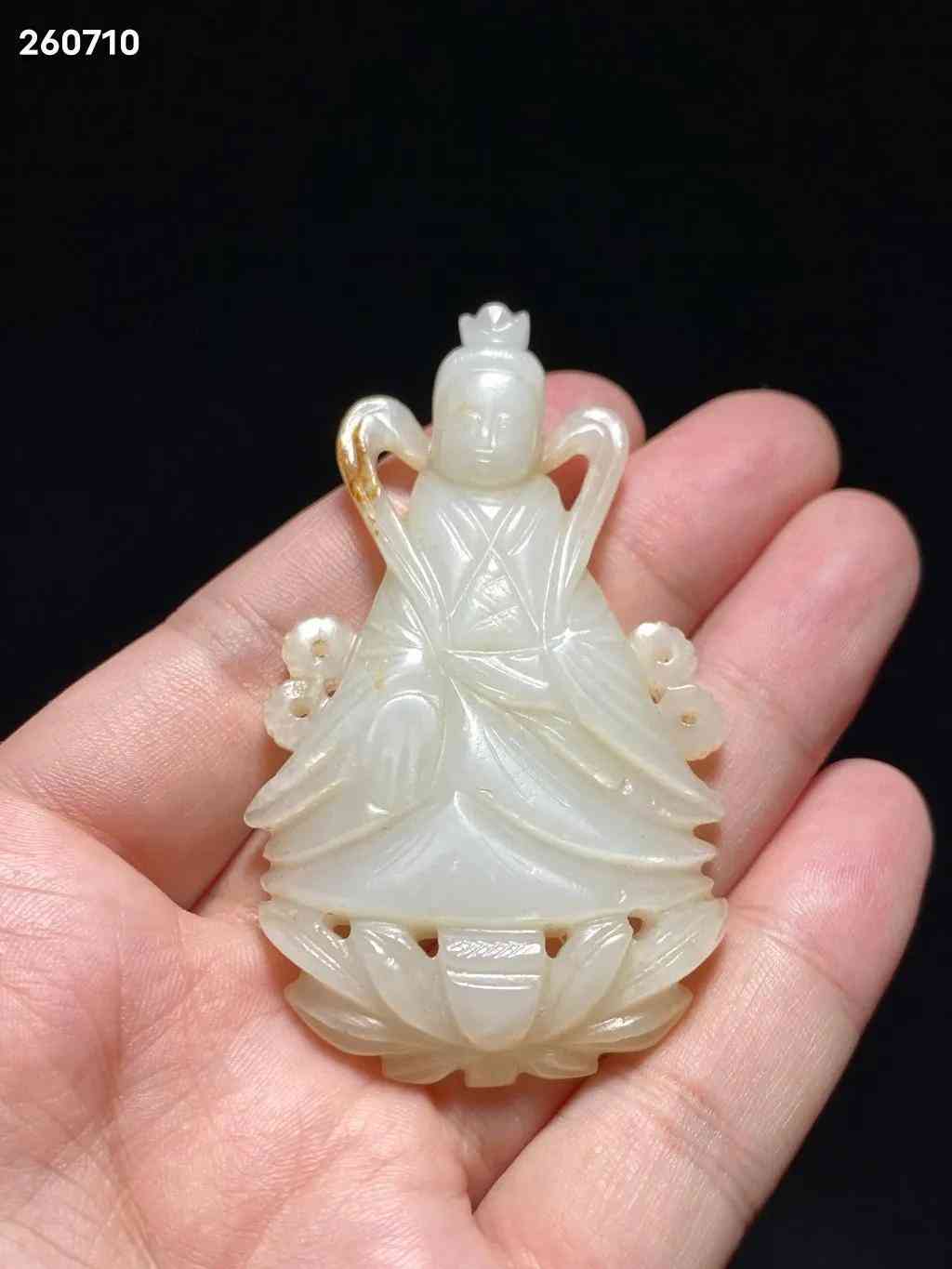 玉觀音吊墜(玉觀音吊墜的文案)