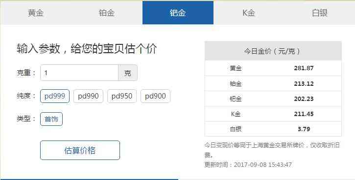 鈀金990回收價(jià)格.查詢(鈀金990回收價(jià)格官方.查詢)