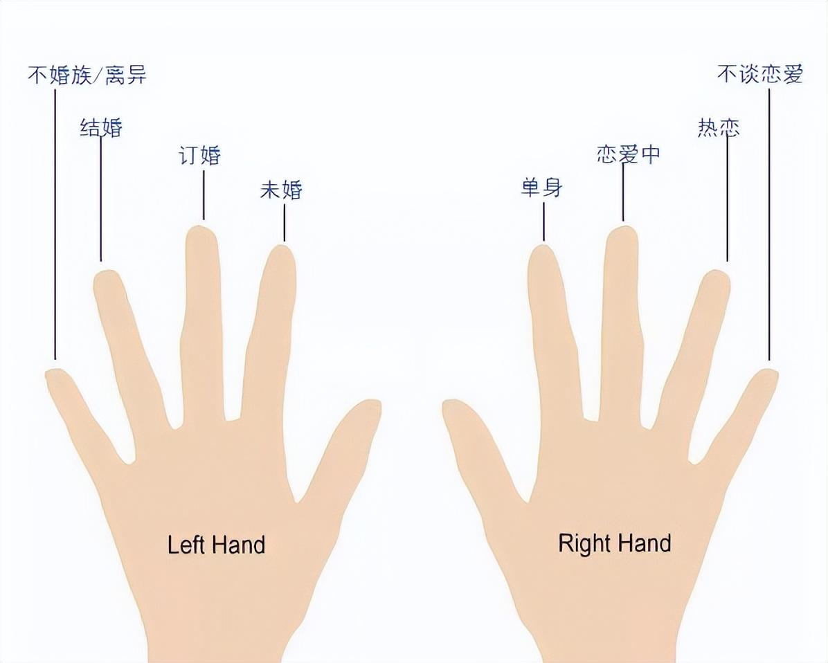 手指怎么戴戒指(手指頭怎么戴戒指)