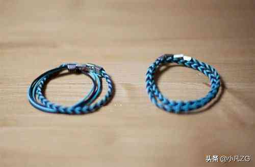 編織手鏈簡單法2根繩(2根繩子編織手鏈教程最簡單)