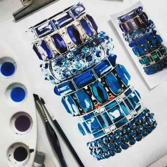 珠寶設(shè)計(jì)手稿(珠寶設(shè)計(jì)手稿簡單)插圖2