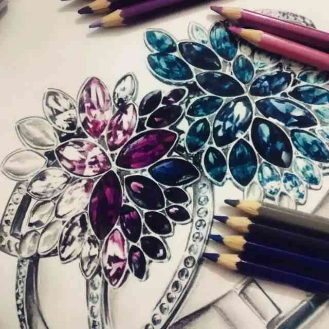 珠寶設(shè)計(jì)手稿(珠寶設(shè)計(jì)手稿簡單)插圖3