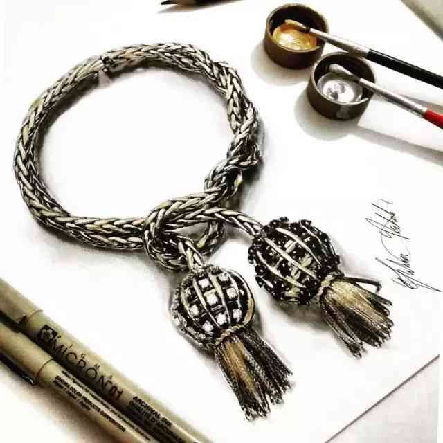 珠寶設(shè)計(jì)手稿(珠寶設(shè)計(jì)手稿簡單)插圖9