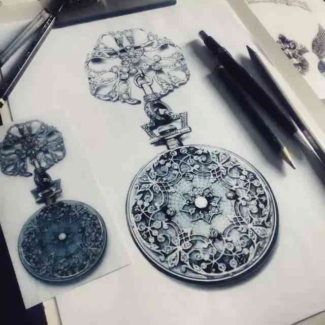 珠寶設(shè)計(jì)手稿(珠寶設(shè)計(jì)手稿簡單)插圖12