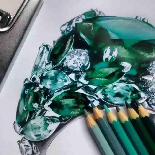 珠寶設(shè)計(jì)手稿(珠寶設(shè)計(jì)手稿簡單)插圖16