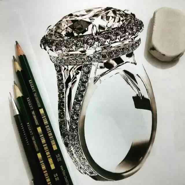 珠寶設(shè)計(jì)手稿(珠寶設(shè)計(jì)手稿簡單)插圖26