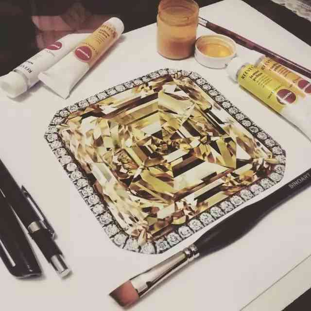 珠寶設(shè)計(jì)手稿(珠寶設(shè)計(jì)手稿簡單)插圖29